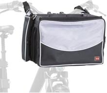Trixie Front-Box für Fahrräder, schwarz/grau, 41x26x26cm