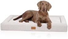 Knuffelwuff Tiva orthopädisches Hundebett, 100x70cm, beige