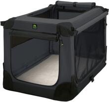 Maelson Soft Kennel Hundebox, anthrazit, 62x41x41cm