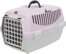 Trixie Capri 1 transport box, XS/32x31x48cm, light grey/lilac