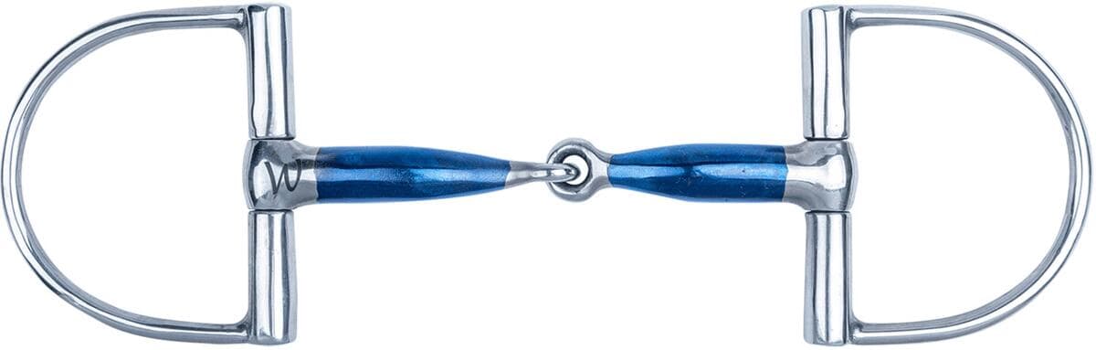 Waldhausen Sweet Iron D- Ring Gebiss, einfach gebrochen, 11,5cm