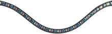 HKM Stupefacente browband, colorato, warmblood