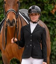 ELT Light Mesh Turnierjacket, schwarz, XS