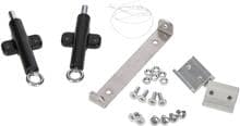 KERBL Hobbyfarming Meccanismo autobloccante per porta scorrevole