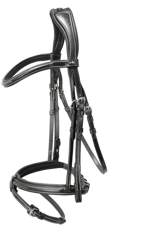 Schockemöhle SP Tokyo F Select Trense, black/cream/silver, WB