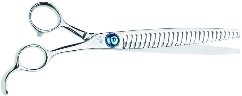 GEIB Blue Breeze Speed Cutter Modellierschere, 26er Zahnung, 22cm