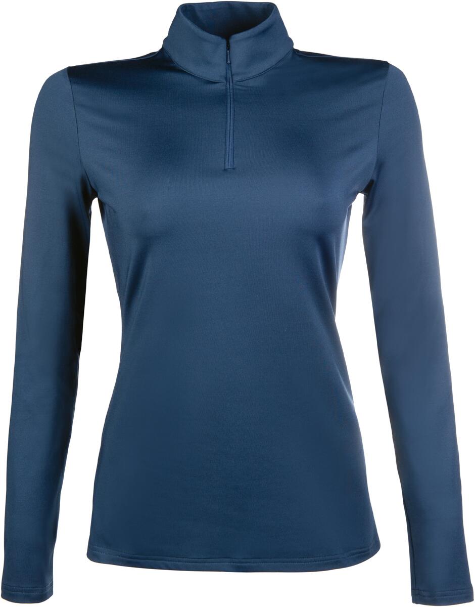 HKM Basic Damen Funktionsshirt, dunkelblau, XS