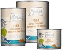 Mjamjam Senior Nassfutter mit Huhn & Süßkartoffeln