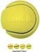 KONG ® Squeezz® Tennis Ball | 2 Stück | Hundespielzeug