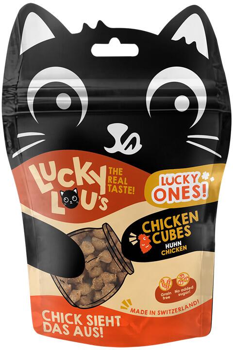 Lucky Lou Lucky Ones Cubes Snack mit Huhn, 80g