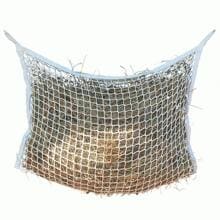 USG hay net, rectangular, white, 120x90cm
