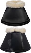 HKM Shiny Fur Hufglocken, schwarz, L