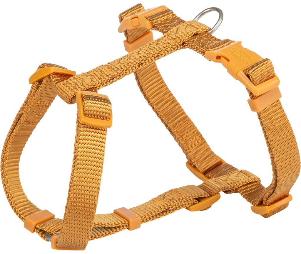 Trixie Premium H-Geschirr, curry, L, 60–87cm/25mm