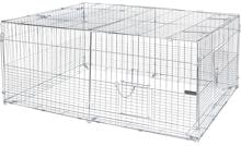 KERBL Pet Jungtierfreilaufgehege mit Ausbruchsperre, 144x112x60cm