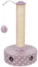 Trixie Junior scratching post, fleece, lilac, 47cm