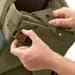 Hunter Madison Tragetasche mit Decke, khaki