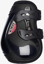 Gambali LeMieux Exo-Flex con protezione per il garretto, neri, taglia L