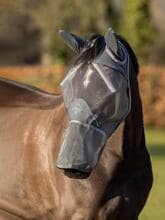 LeMieux ArmourShield Pro Fly Mask, Full, grey, XS