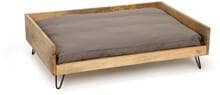 Designed by Lotte Turana wooden dog bed, 100x70x28cm
