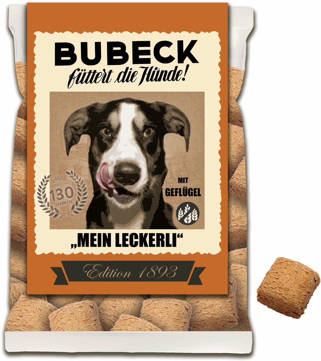 Bubeck Mein Leckerli Edition 1893 Hundekuchen mit Geflügel, 200g