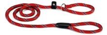 guinzaglio dimostrativo beeztees Easy, in nylon, rotondo, rosso, 170x1,3cm