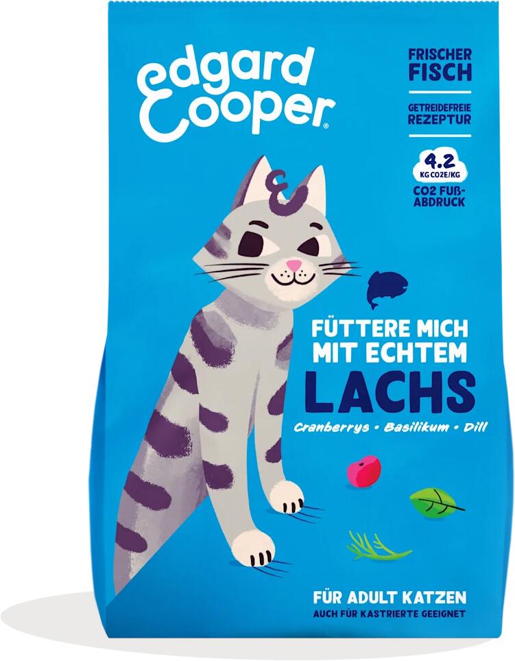 Edgard Cooper Trockenfutter mit Lachs, 4kg