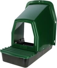 KERBL Hobbyfarming nido di deposizione in plastica con vassoio di raccolta, 1 scomparto