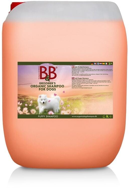 B&B Organic Puppy Shampoo, 10L