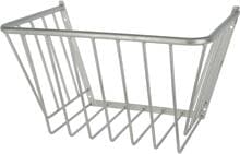 Rastrelliera per fieno KERBL, zincata, grande, 75,3x47,5x46,5 cm