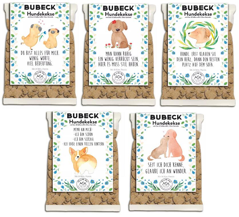 Bubeck Mr. & Mrs. Panda Hundekekse, 210g