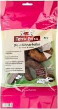 Terra-Pura Bio-Hühnerhälse getrocknet | 180g Hunde & Katzensnacks