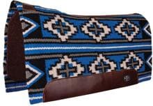 Sottosella western "Professional's Choice Fuse Navajo Top", pressato a vapore, nero/cremisi