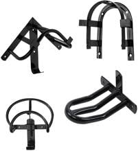 Set di porta stoviglie Waldhausen, 4 pezzi, nero