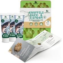 Knuffelwuff Hundekeks- und Hundeeis-Set, Lachs