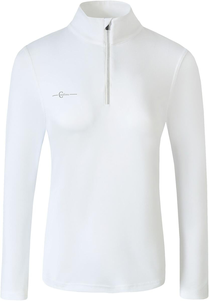 Covalliero Damen Active Shirt, weiß, XXS
