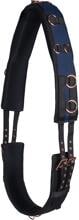 HKM Rosegold Glamour Style Lunging Girth, dark blue, Thoroughbred/Warmblood