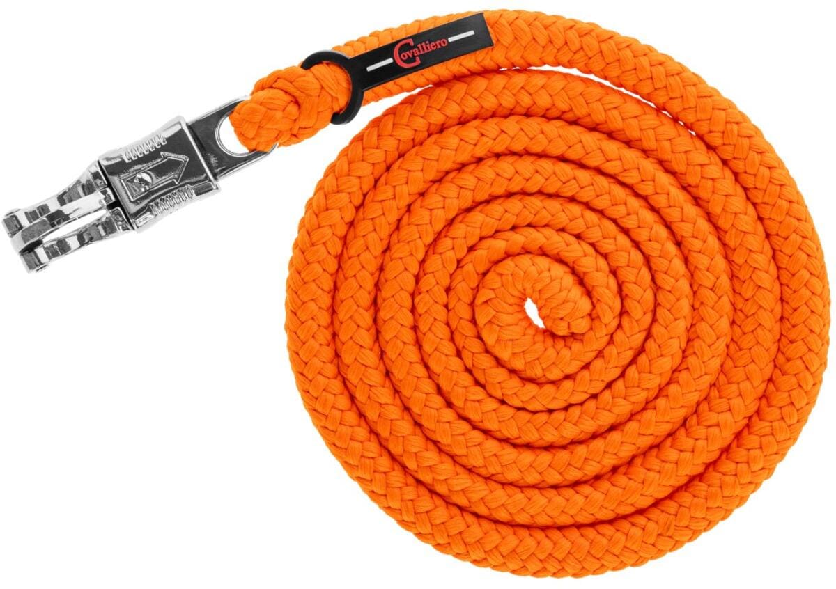 Covalliero Hippo Führstrick, Panikhaken, orange