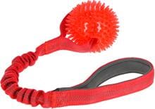 KERBL Pet Bungee Spike Hundespielzeug, rot