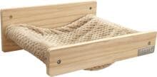 KERBL Pet Timber Wandhängematte, 38x33,5x16cm