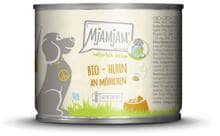 Mjamjam BIO cibo umido con pollo e carote, 6x200g