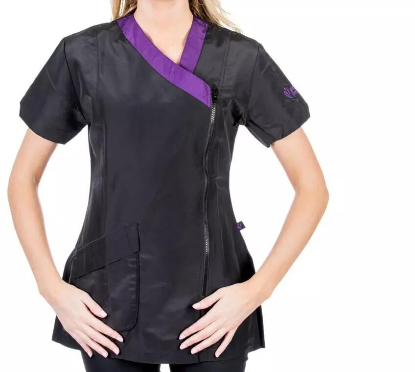 Groom Professional Rimini Salonshirt, lila, XL