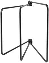 Staffa a soffitto KERBL, a 3 bracci, nera