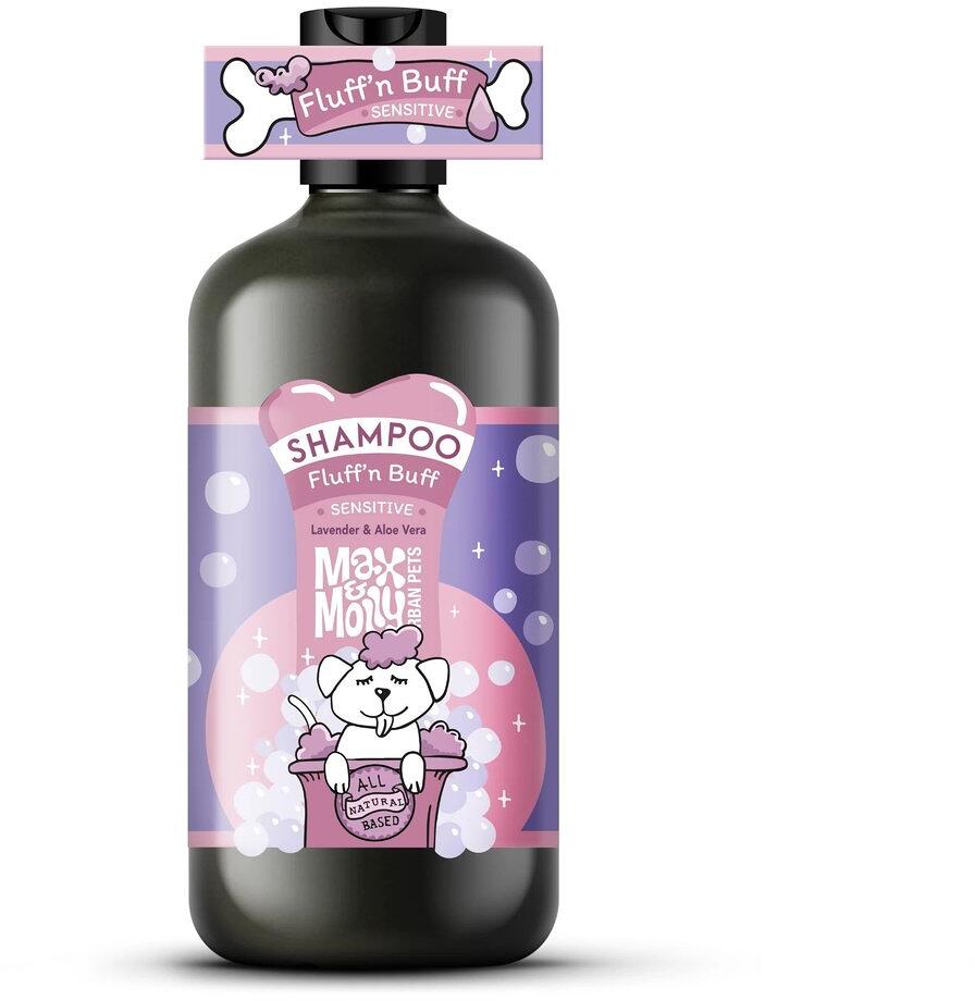 Max & Molly Fluff-n-Buff Hundeshampoo, 6x250ml