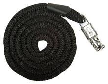 HKM Aachen corda con gancio antipanico, nero, 180 cm