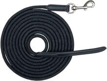 Waldhausen Bodenarbeitsseil mit Karabiner, schwarz, 4m