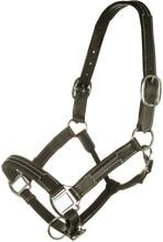 HKM Cavezza in cuoio morbido, nera, warmblood