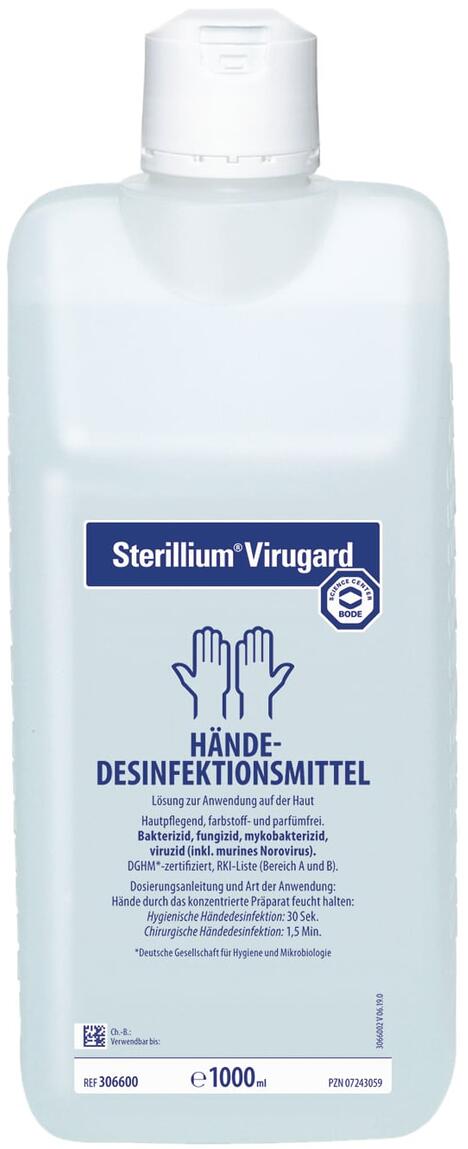 Hartmann Sterillium Virugard Händedesinfektion, 500ml
