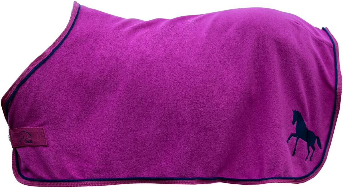 HKM Mini Abschwitzdecke, cranberry, 75
