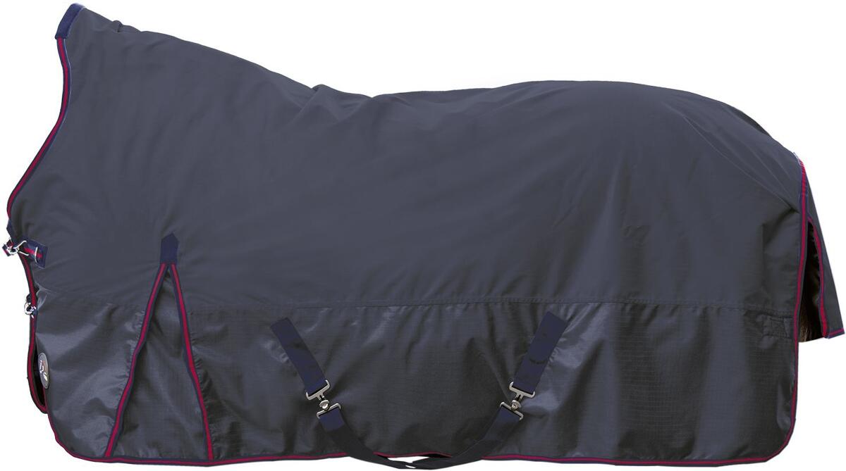 HKM Halifax Highneckdecke, 1680D, 100g Füllung, dunkelblau, 115cm