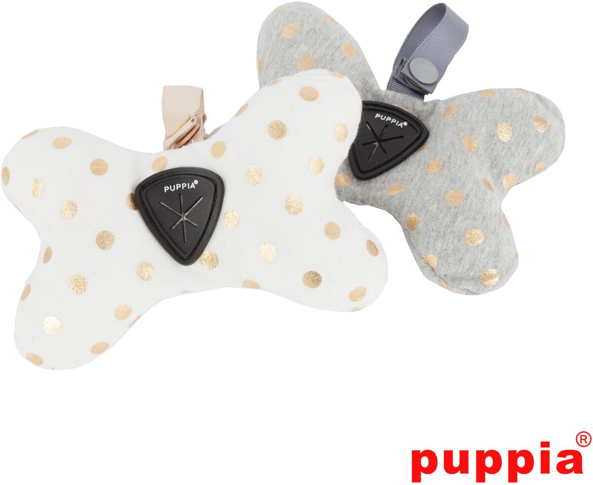 Puppia Modern Dotty Waste Bag Dispenser | ivory